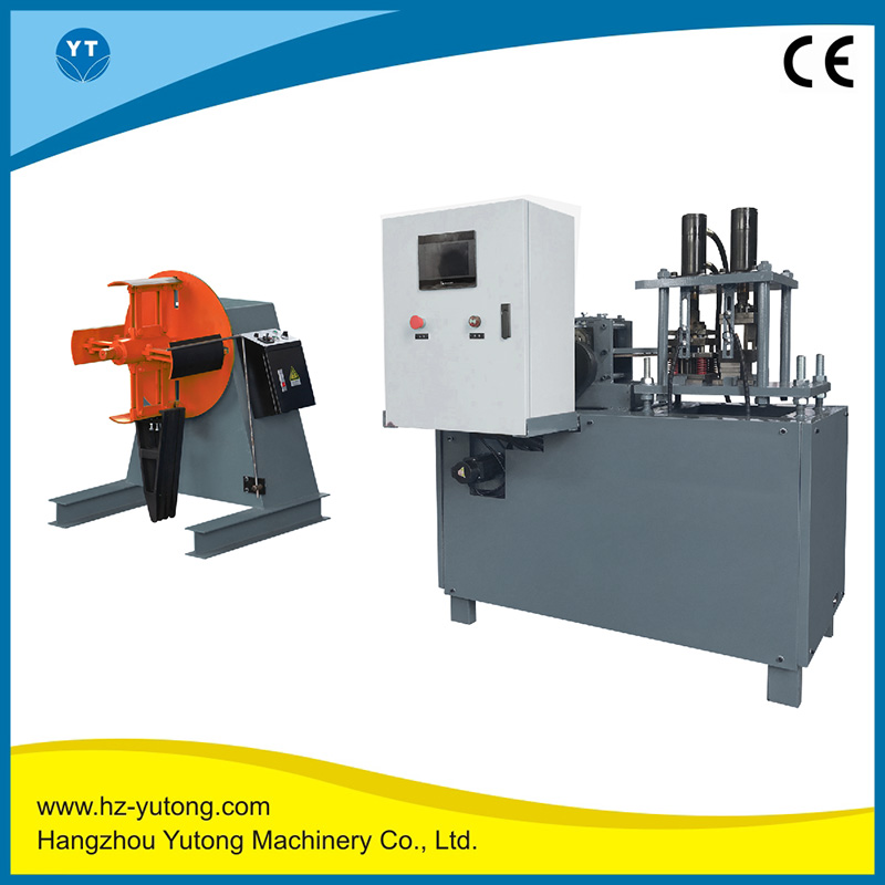 Double row hole steel belt equipment