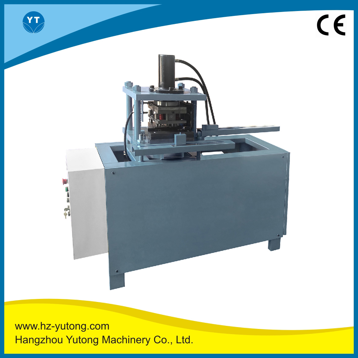 Hydraulic buckle making machine